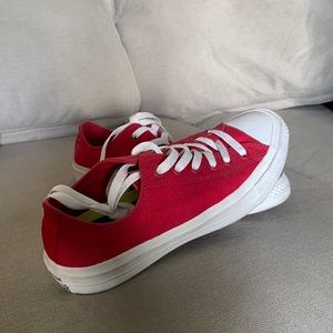 Red Converse Low tops